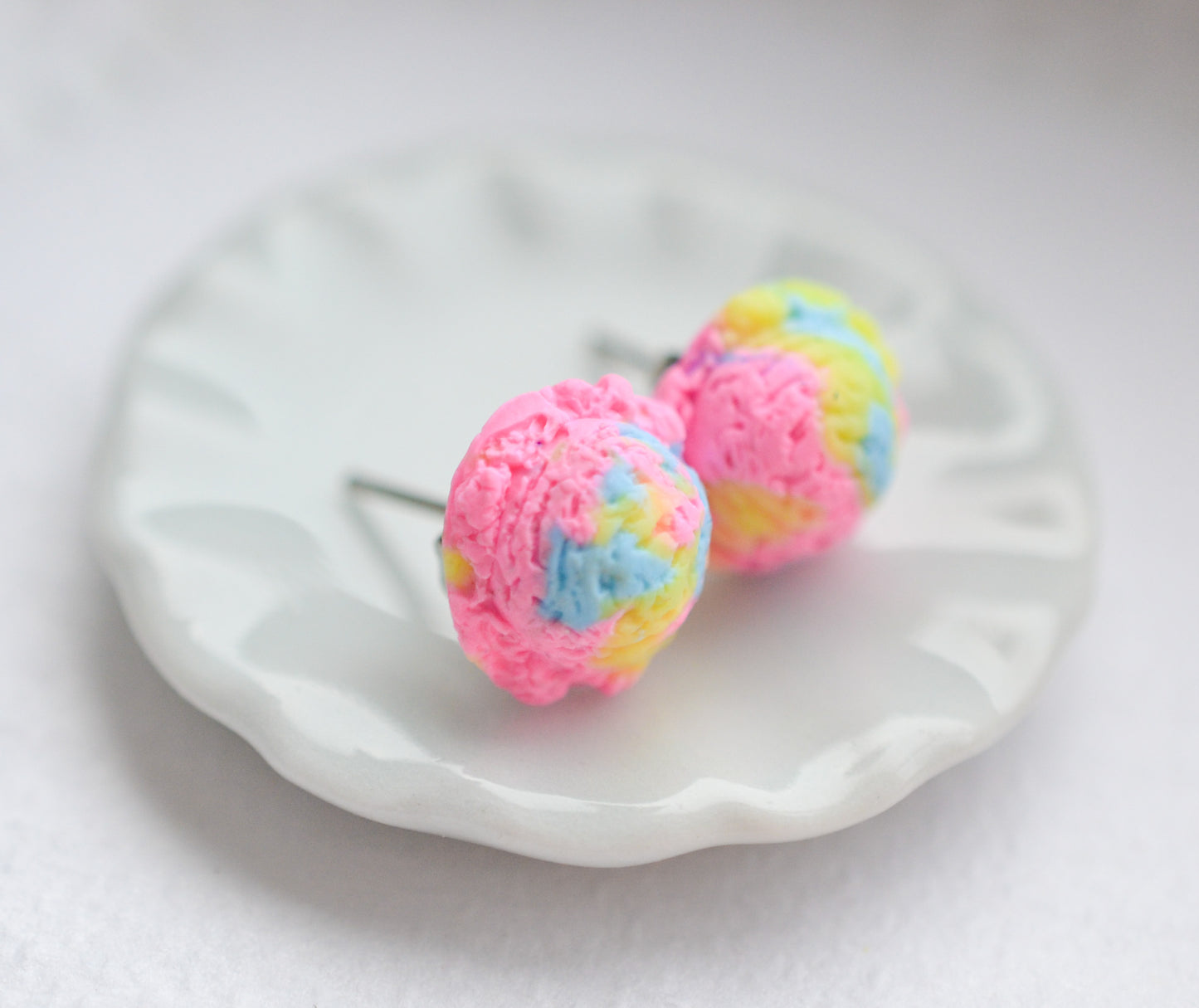 Scented Ice cream Scoop Earrings-Custom - Decadent Minis