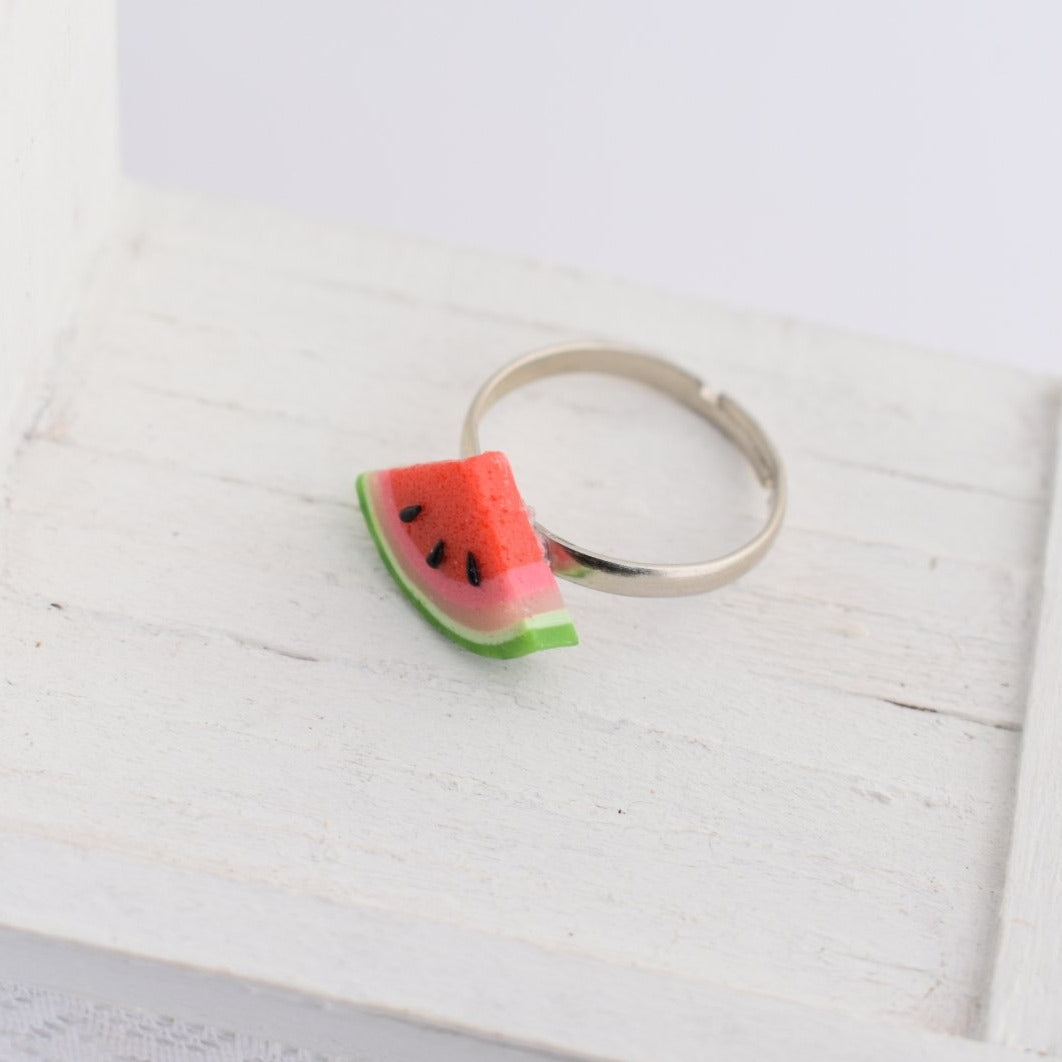 Scented Watermelon Slice Ring - Decadent Minis