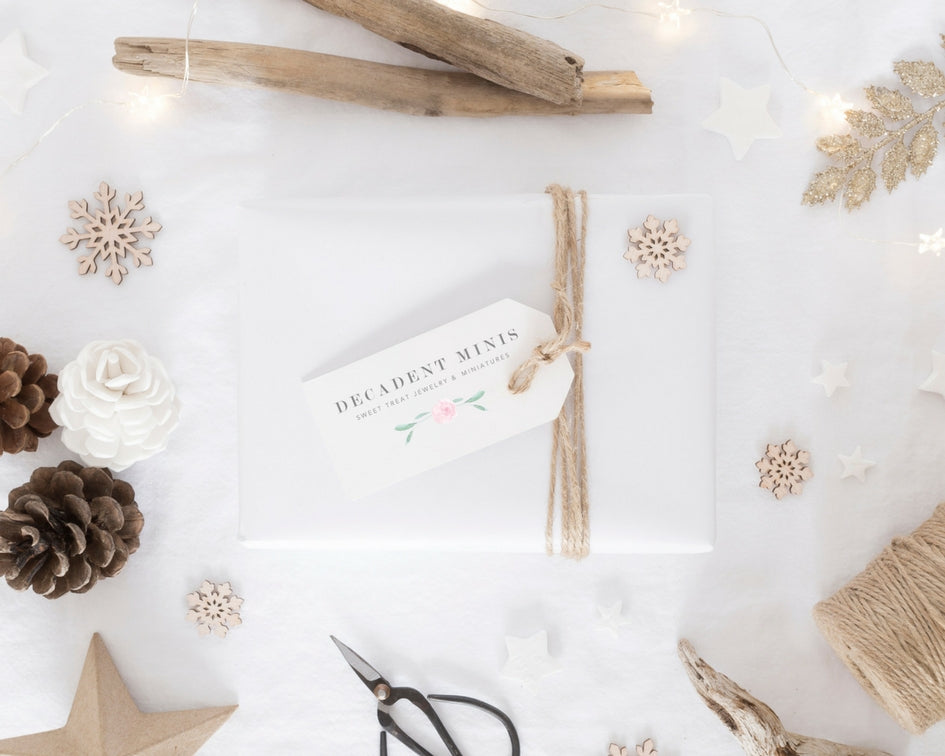 Gift Box/Gift Wrap With Message Upgrade - Decadent Minis