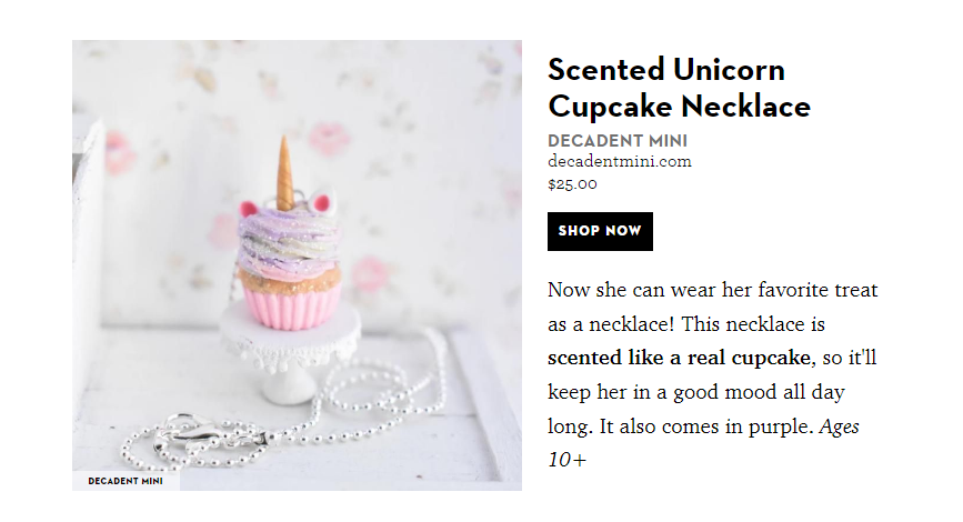 Scented BFF Unicorn Cupcake Charm Set of 2 - Decadent Minis
