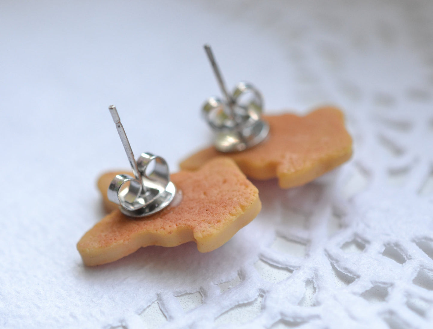 Scented Bunny Bum Sugar Cookie Earrings - Decadent Minis