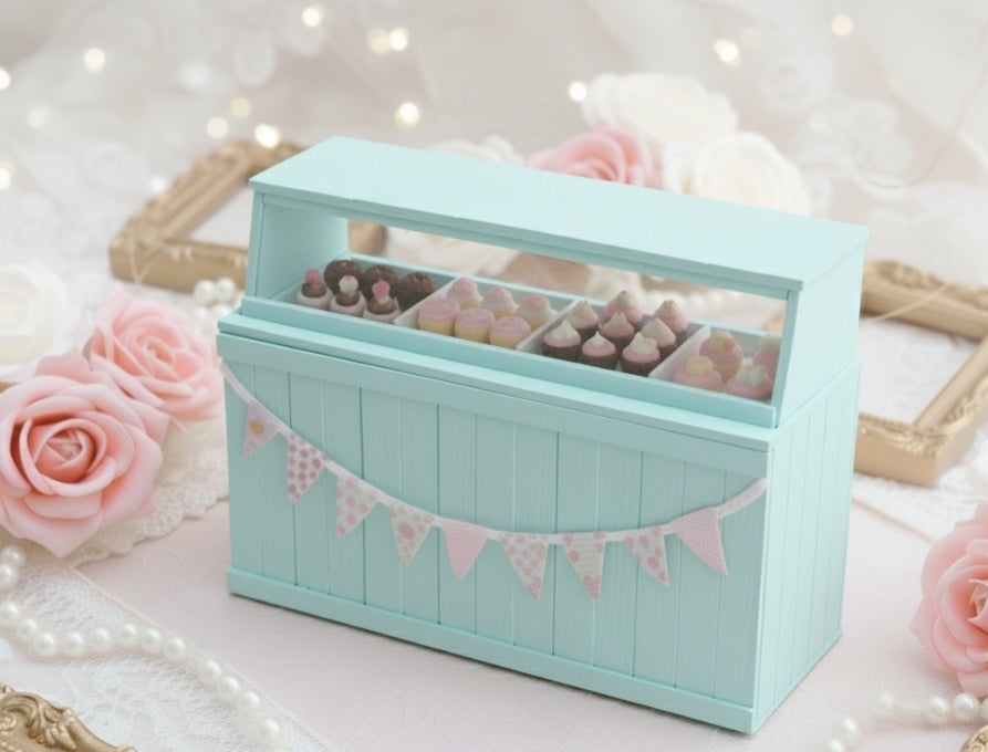 1:12 Deluxe Shabby Chic Bakery Counter With Scented Bakery Treats LAST ONE