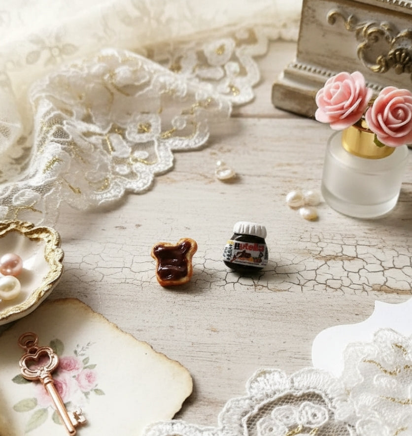Scented Nutella Earrings