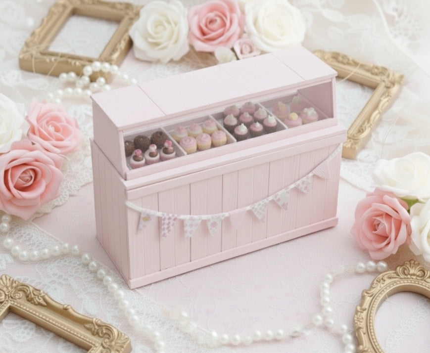 1:12 Deluxe Shabby Chic Bakery Counter With Scented Bakery Treats LAST ONE