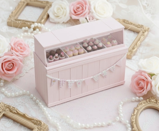1:12 Deluxe Shabby Chic Bakery Counter With Scented Bakery Treats LAST ONE