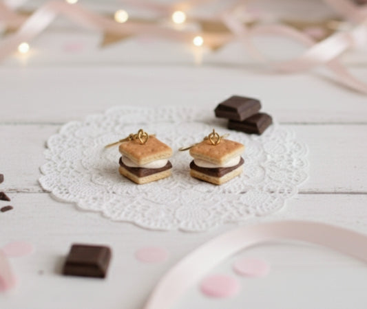 Scented S'more Earrings
