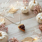 Scented Pecan Pie Charm Necklace - Decadent Minis