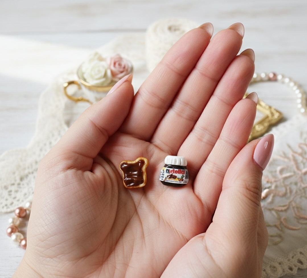 Scented Nutella Earrings