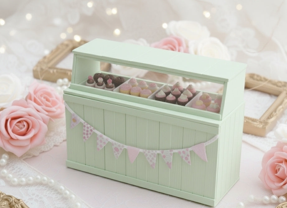 1:12 Deluxe Shabby Chic Bakery Counter With Scented Bakery Treats LAST ONE