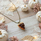 Scented Pecan Pie Charm Necklace - Decadent Minis