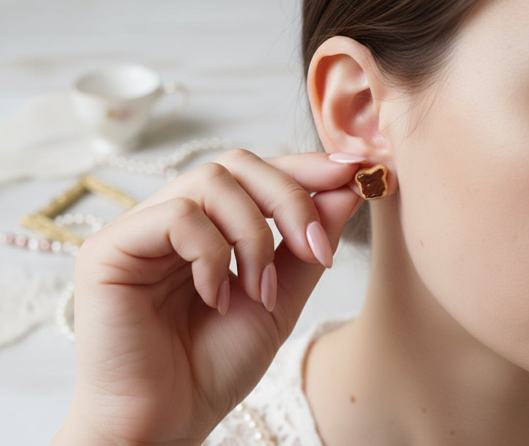 Scented Nutella Earrings