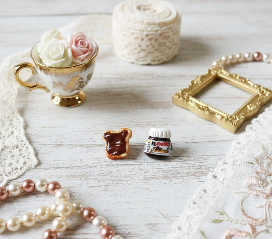 Scented Nutella Earrings