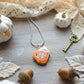 Scented Starbucks Pumpkin Spice Latte Sugar Cookie Necklace - Decadent Minis