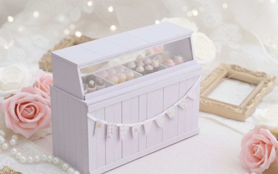 1:12 Deluxe Shabby Chic Bakery Counter With Scented Bakery Treats LAST ONE
