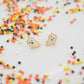 Scented Halloween Pumpkin & Ghost Sugar Cookie Earring Set - Decadent Minis