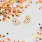 Scented Halloween Ghost Sugar Cookie Earrings - Decadent Minis