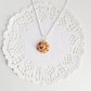 Scented Chocolate Chip Cookie Necklace - Decadent Minis