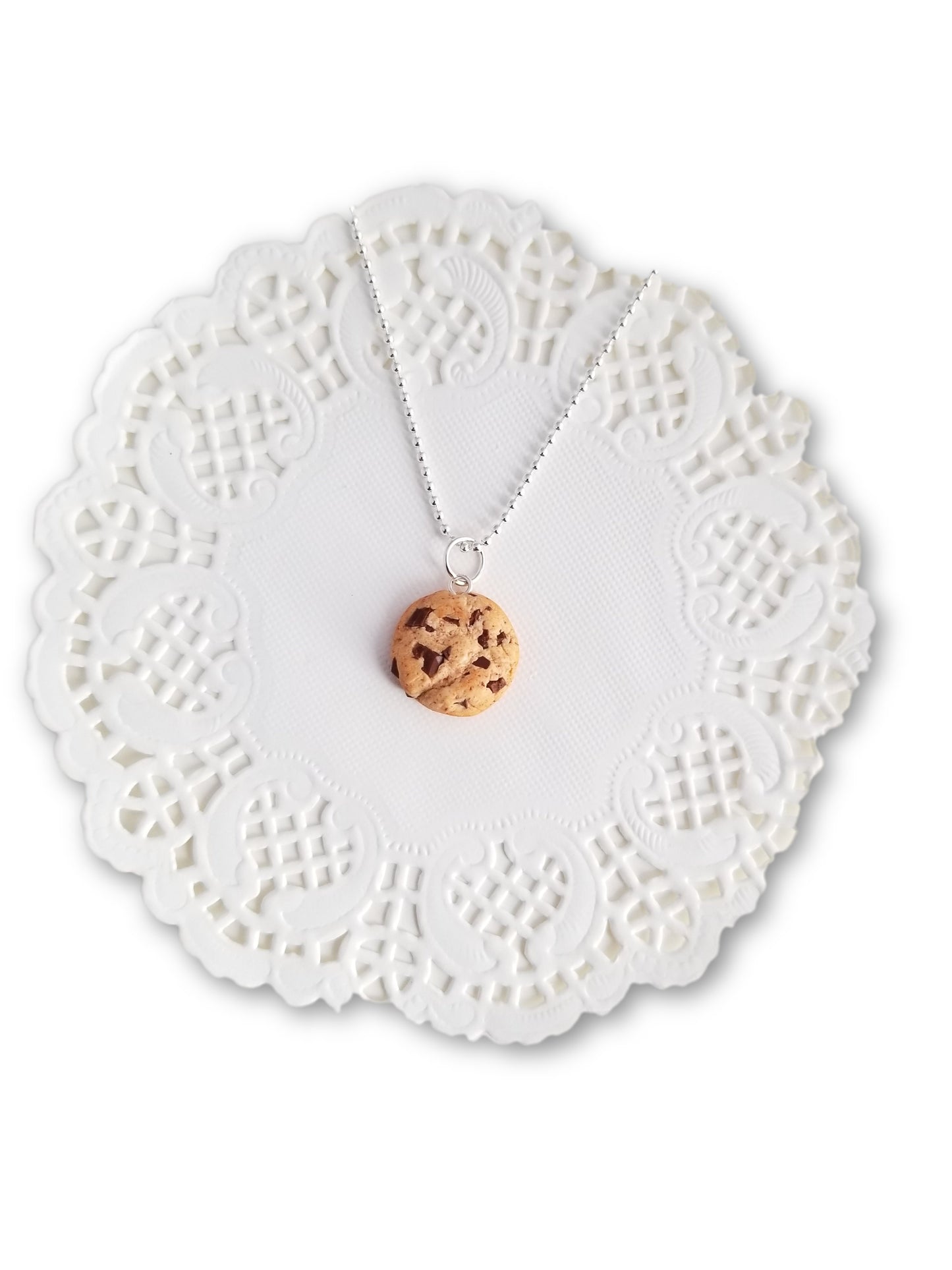 Scented Chocolate Chip Cookie Necklace - Decadent Minis