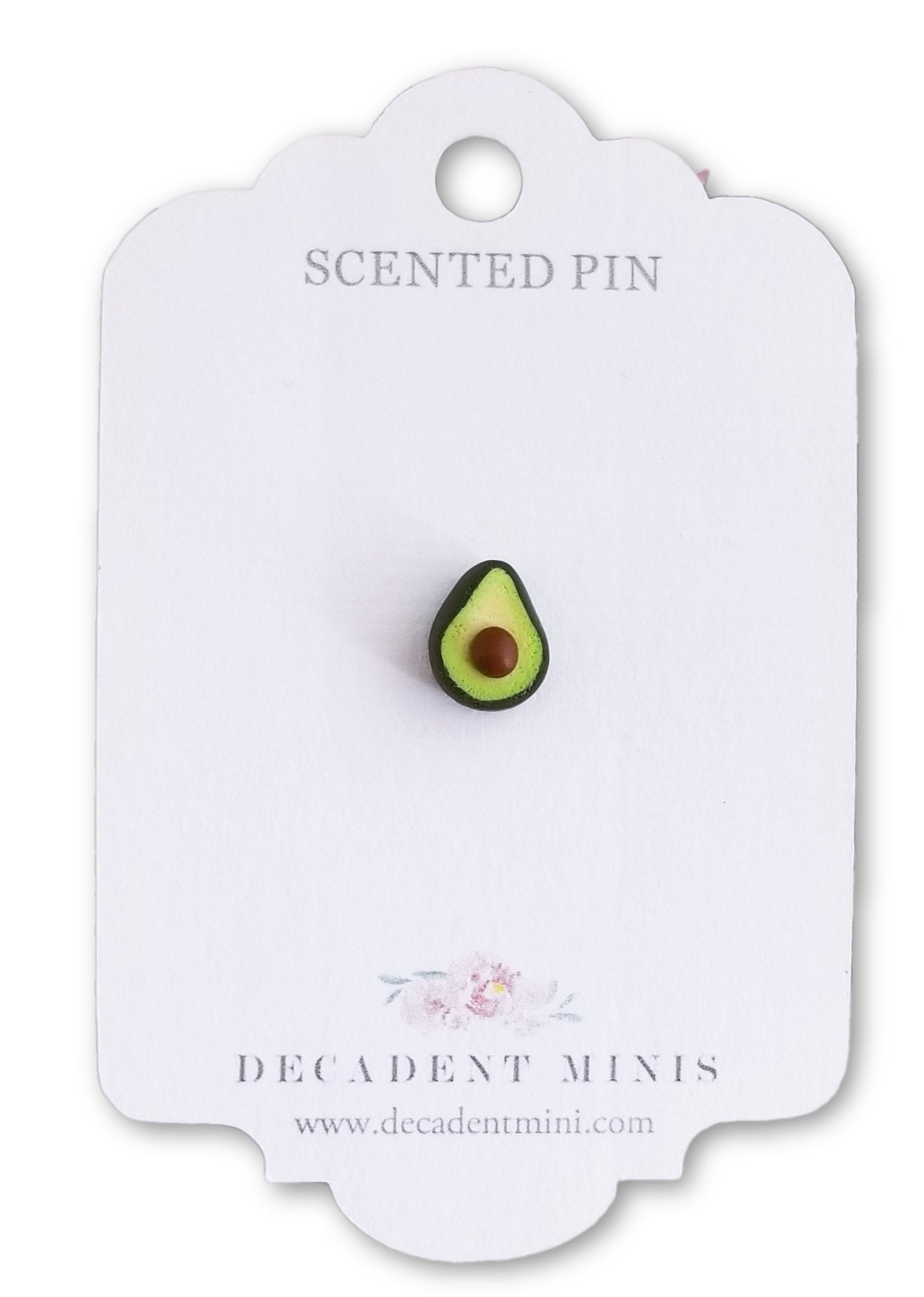 Scented Avocado Pin - Decadent Minis