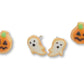 Scented Halloween Pumpkin & Ghost Sugar Cookie Earring Set - Decadent Minis