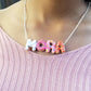 Scented Custom Name Donut Necklace - Decadent Minis