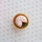 12th Scale Dollhouse Miniature Shabby Chic Pink Cake - Decadent Minis