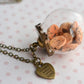 Chocolate Chip Cookie Jar Necklace-Antique Bronze - Decadent Minis