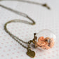 Chocolate Chip Cookie Jar Necklace-Antique Bronze - Decadent Minis