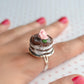 Shabby Chic Naked Cake Ring - Chocolate - Decadent Minis