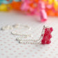 Scented Gummy Bear Necklace-Sterling Silver - Decadent Minis