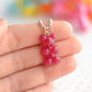 Scented Gummy Bear Necklace-Sterling Silver - Decadent Minis
