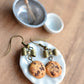 Scented Extra Chunky Chocolate Chip Cookie Earrings-Vintage - Decadent Minis