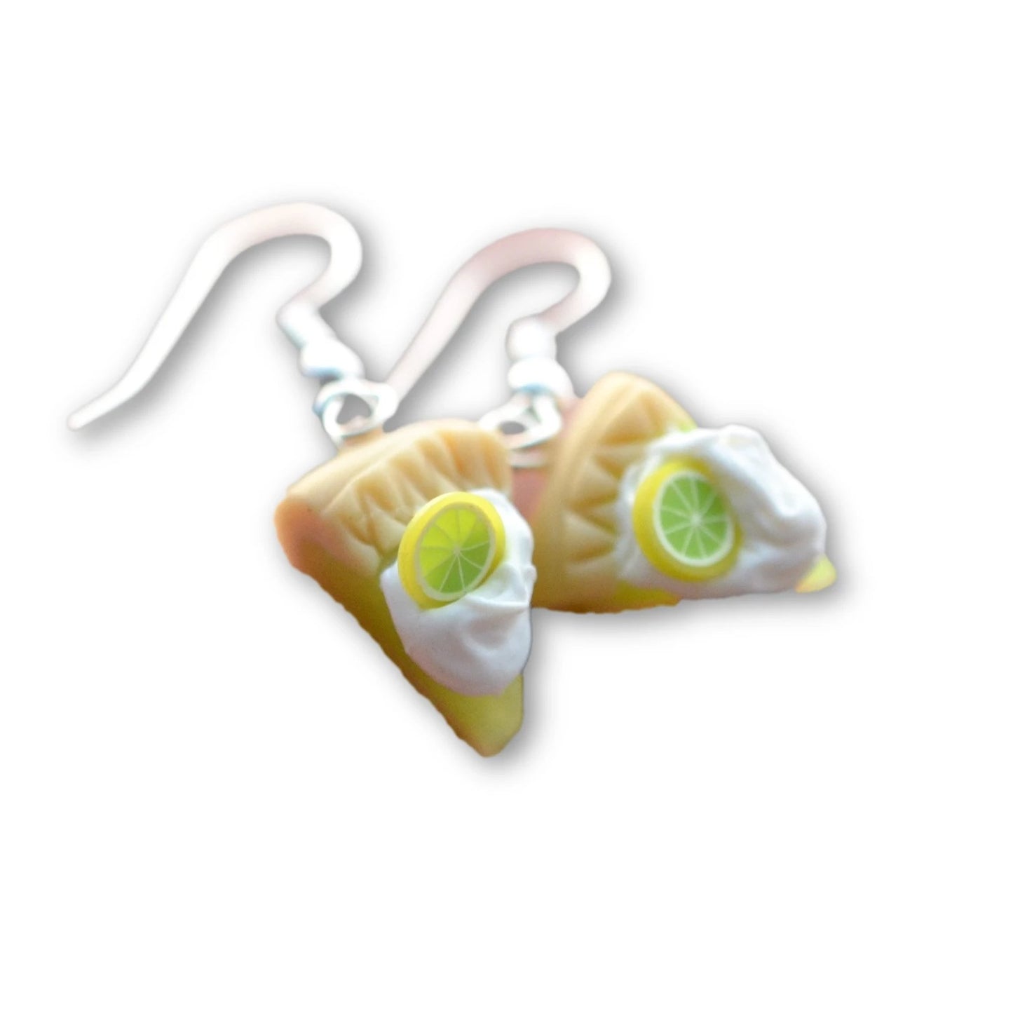 Scented Key Lime Pie Earrings - Decadent Minis