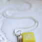 Scented Lemon Bar Necklace - Decadent Minis