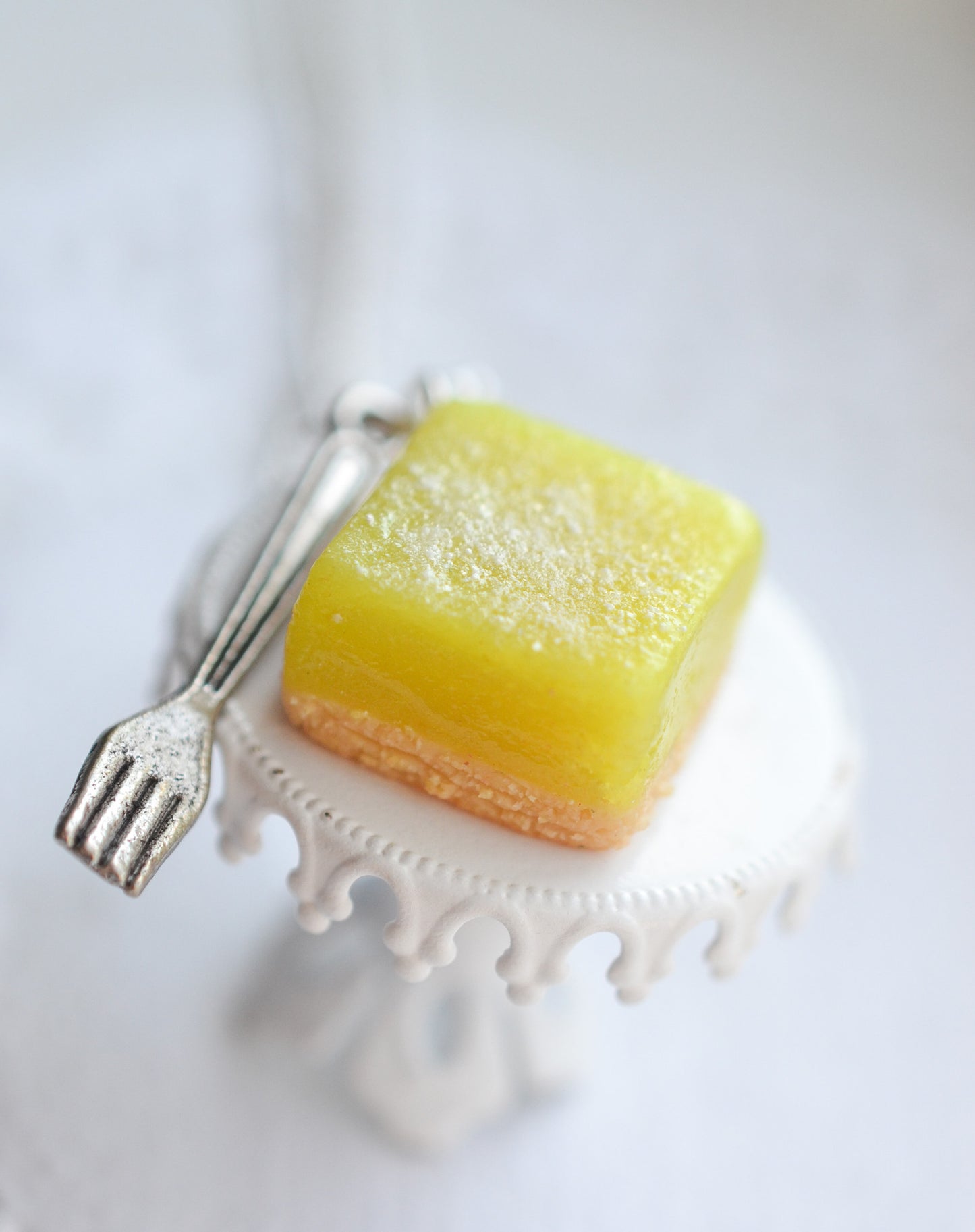 Scented Lemon Bar Necklace - Decadent Minis