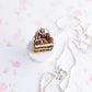 Scented Chocolate Birthday Cake Necklace - Decadent Minis