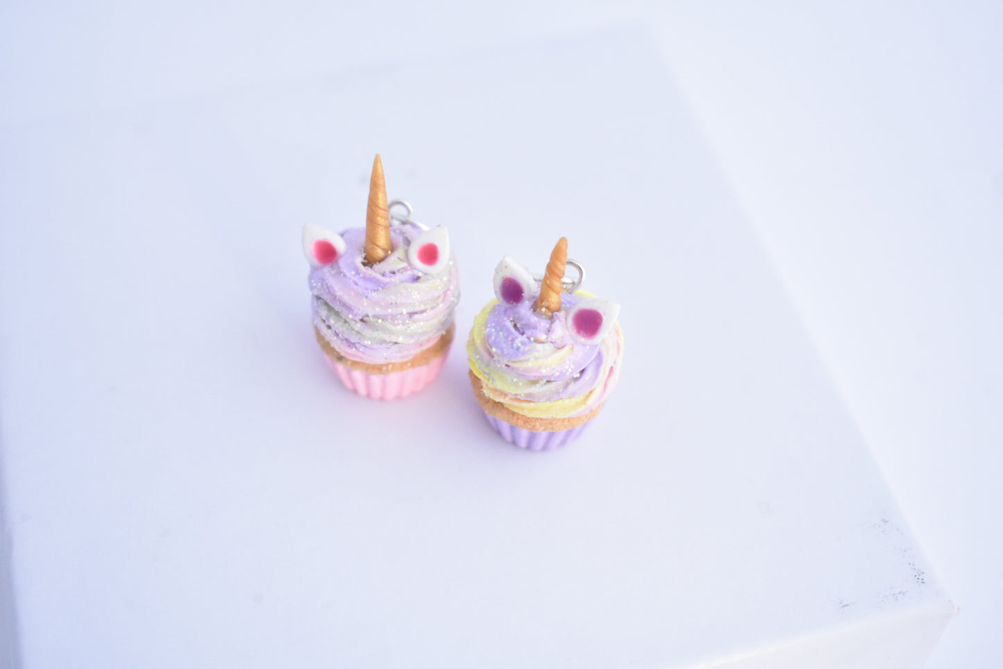 Scented BFF Unicorn Cupcake Charm set - Decadent Minis