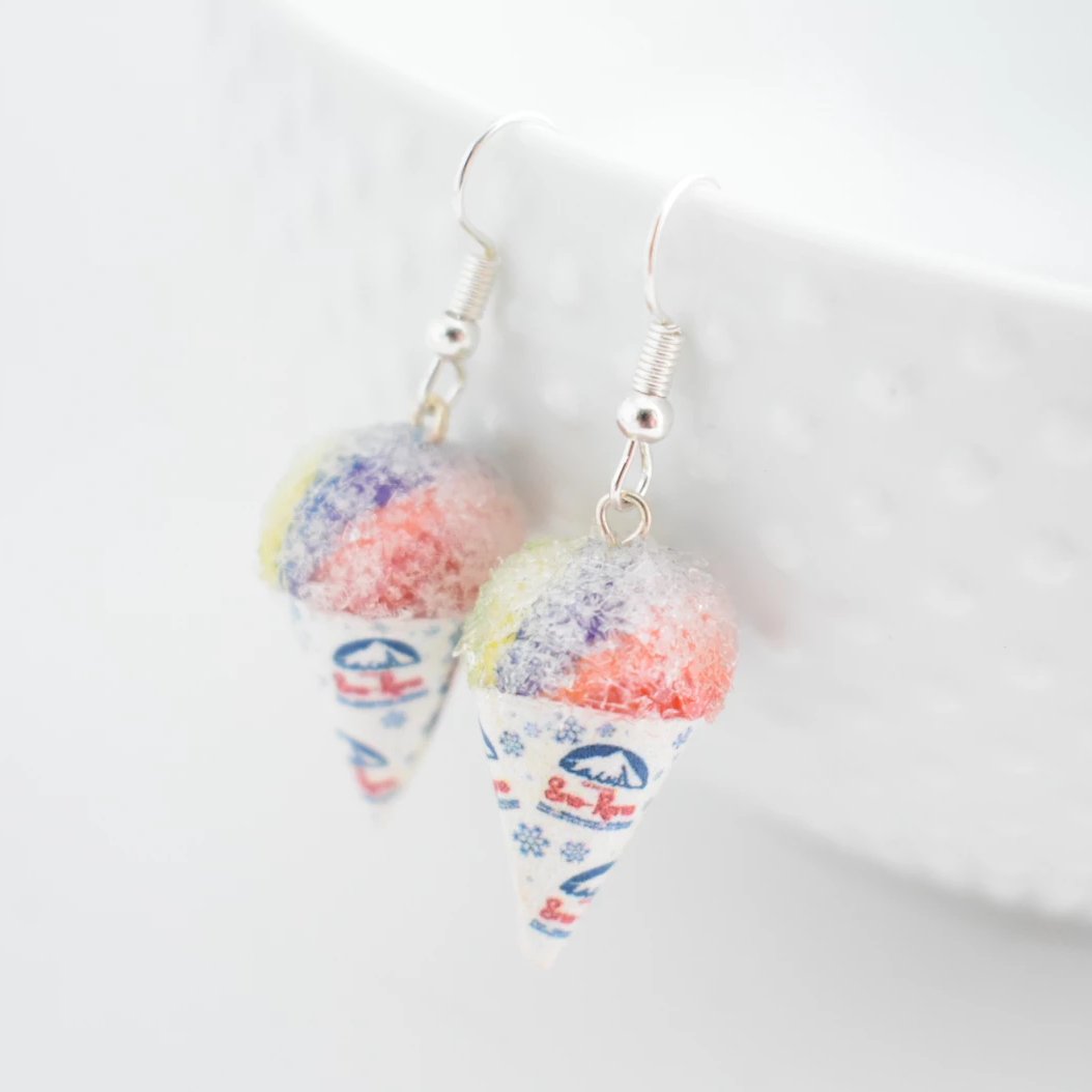Scented Sno Cone Earrings - Decadent Minis