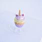 Scented BFF Unicorn Cupcake Charm set - Decadent Minis