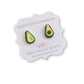Scented Avocado Earrings - Decadent Minis