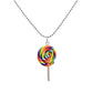 Tutti Frutti Scented Rainbow Lollipop Necklace - Decadent Minis