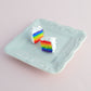 Scented Rainbow Cake Stud Earrings - Decadent Minis