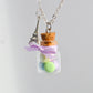 Pastel Macaron Cookie Jar Necklace - Decadent Minis