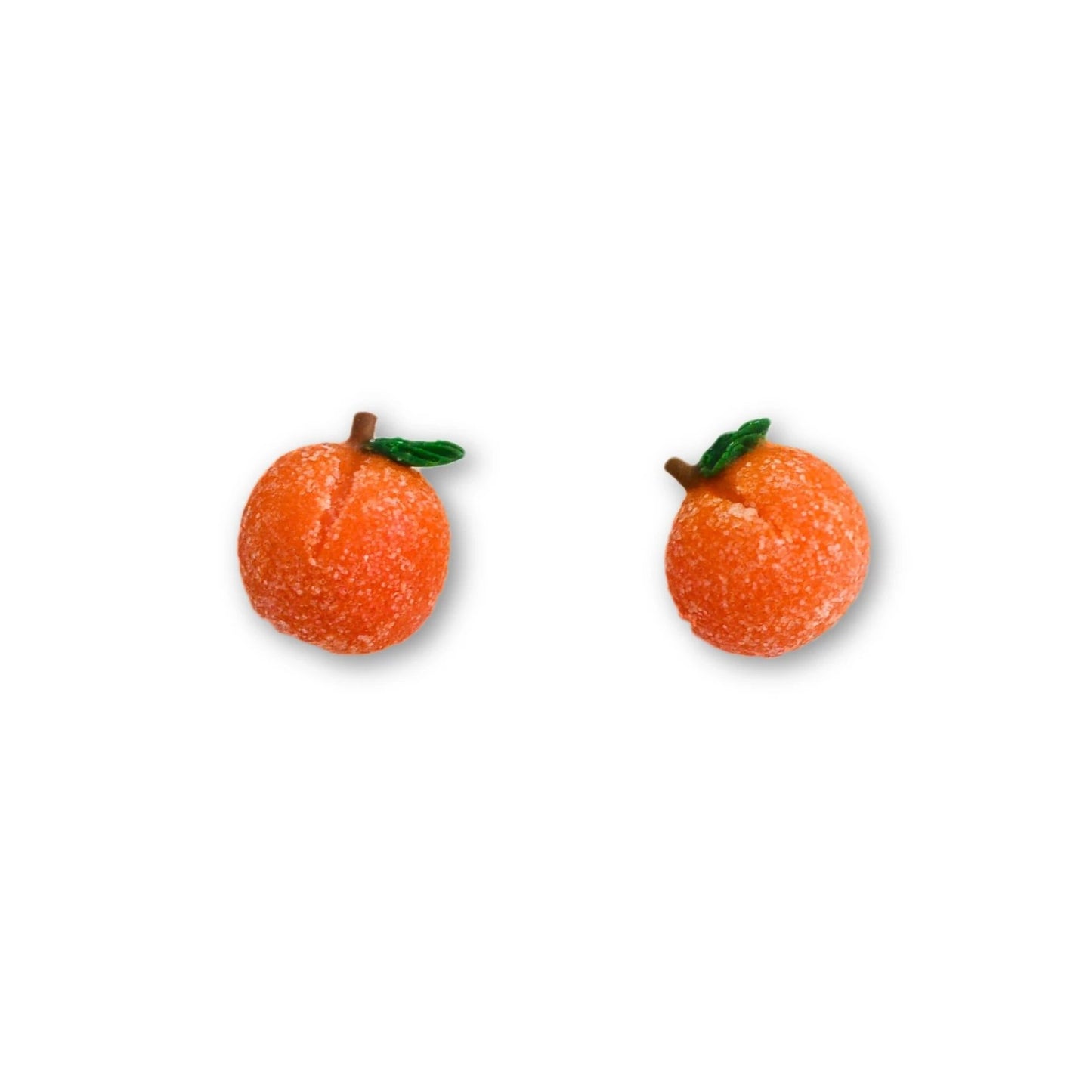 Scented Georgia Peach Stud Earrings - Decadent Minis