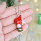 Scented Christmas Macaron Stack Necklace - Decadent Minis