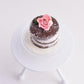 Scented 1:12 Dollhouse Miniature Chocolate Naked Cake - Decadent Minis