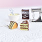 Scented Chocolate Cake Earrings - Decadent Minis