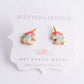 Scented Mini Unicorn Sugar Cookie Stud Earrings - Decadent Minis