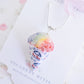 Scented Rainbow Sno Cone Necklace - Decadent Minis