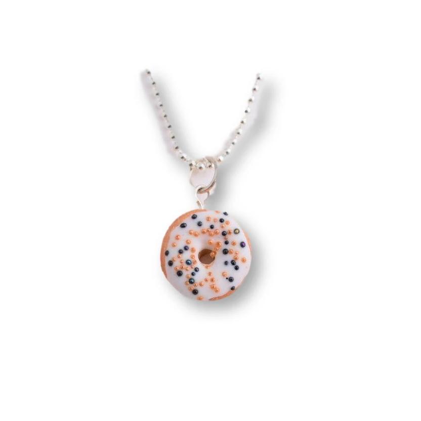 Scented Halloween Funfetti Donut Necklace - Decadent Minis